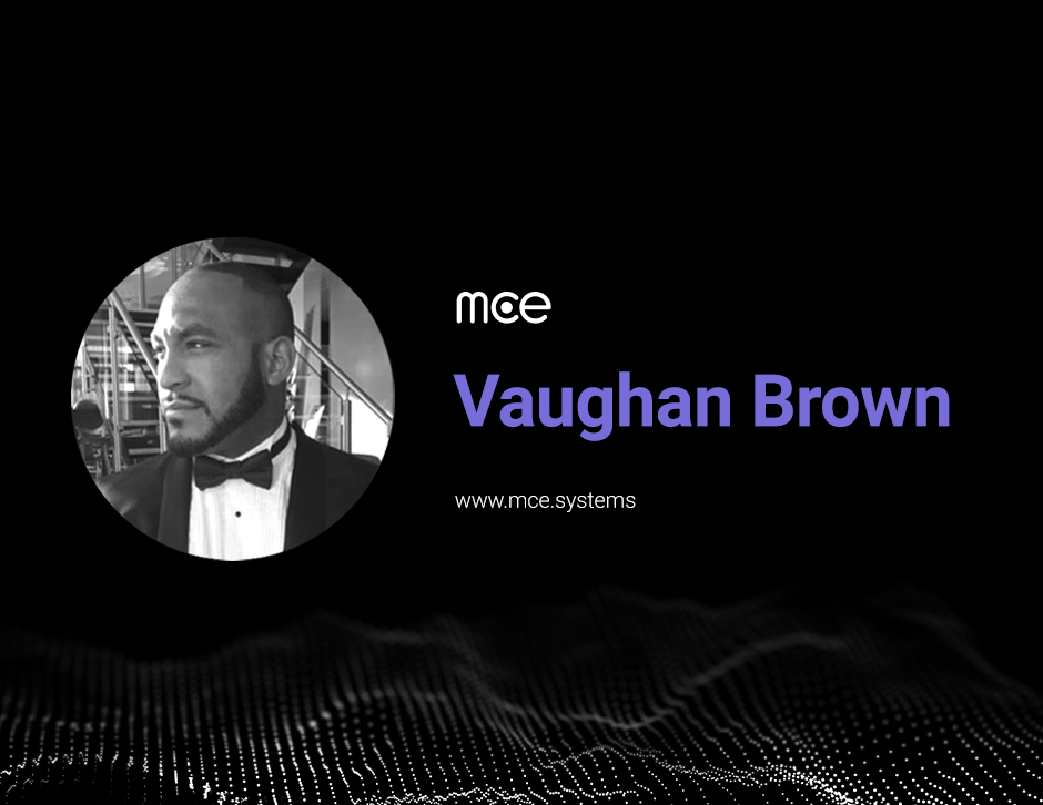 Image of Vaughan Brown, mce's Global Marketing Director.