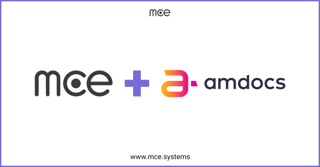 mce + Amdocs Logos